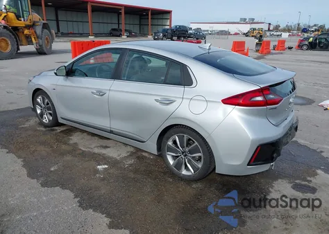 2017 Hyundai Ioniq Hybrid Limited z USA, uszkodzony, nr VIN KMHC05LC7HU023307